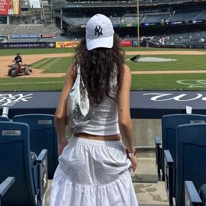 White NY Logo Cap